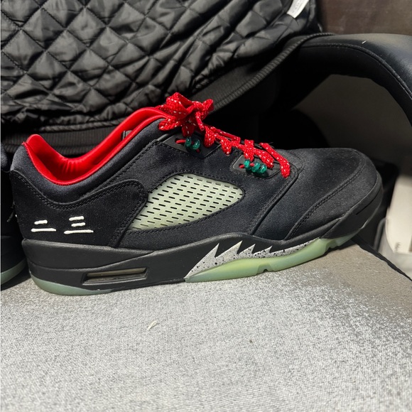 - Clot x Air Jordan 5 Low "Jade" size 10.5 - Picture 5 of 8